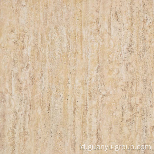 Beige Travertine pedesaan porselen ubin